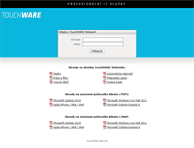 Tablet Screenshot of kryton.touchware.cz